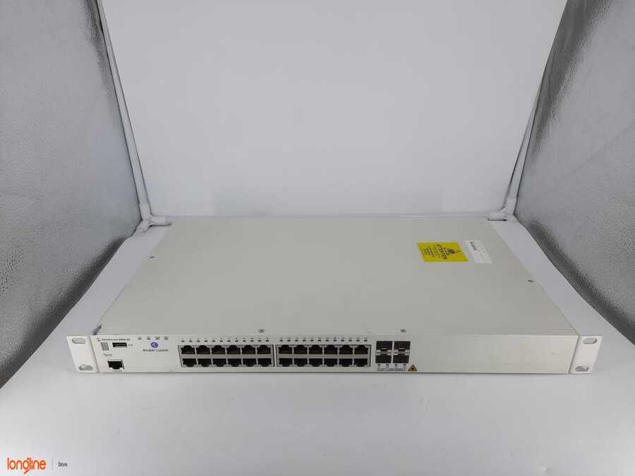 İkinci El Alcatel OmniSwitch OS6850-24L 24×10/100 RJ45 & 4×SFP Switch