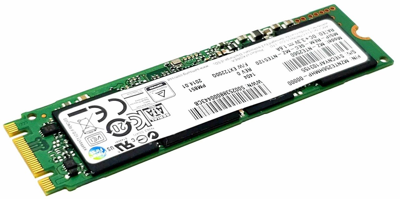 Orjinal Samsung 256GB M2 SSD Harddisk MZNTD256HAGL-00000