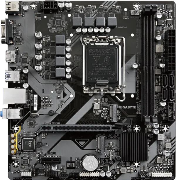 GIGABYTE B760M H DDR5 HDMI VGA MATX 1700P