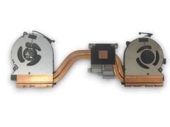 Orijinal Huawei Matebook 16 CREM-WFD9 WXX9 WFG9 Çift Fan Cpu Soğutucu Bakır Heatsink FCN51661TSY DTA51661TSX TMA51661TVP DFS5K22B056730 DFS5K22B156730 NS85C57‑20D08