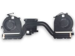 Orijinal Huawei Matebook 16 CREM-WFD9 WXX9 WFG9 Çift Fan Cpu Soğutucu Bakır Heatsink FCN51661TSY DTA51661TSX TMA51661TVP DFS5K22B056730 DFS5K22B156730 NS85C57‑20D08
