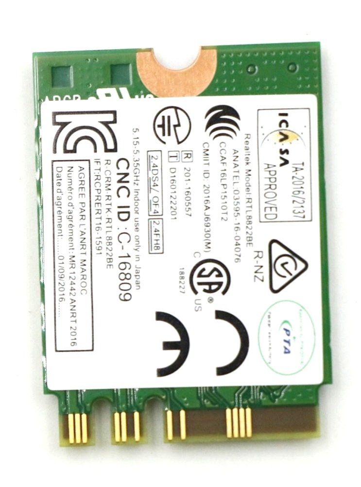 Lenovo Ideapad C340-14IWL V145-14AST 330-15ICH S340-14IWL S540-14IWL Wifi Wireless Bağlantı Kartı 01AX712