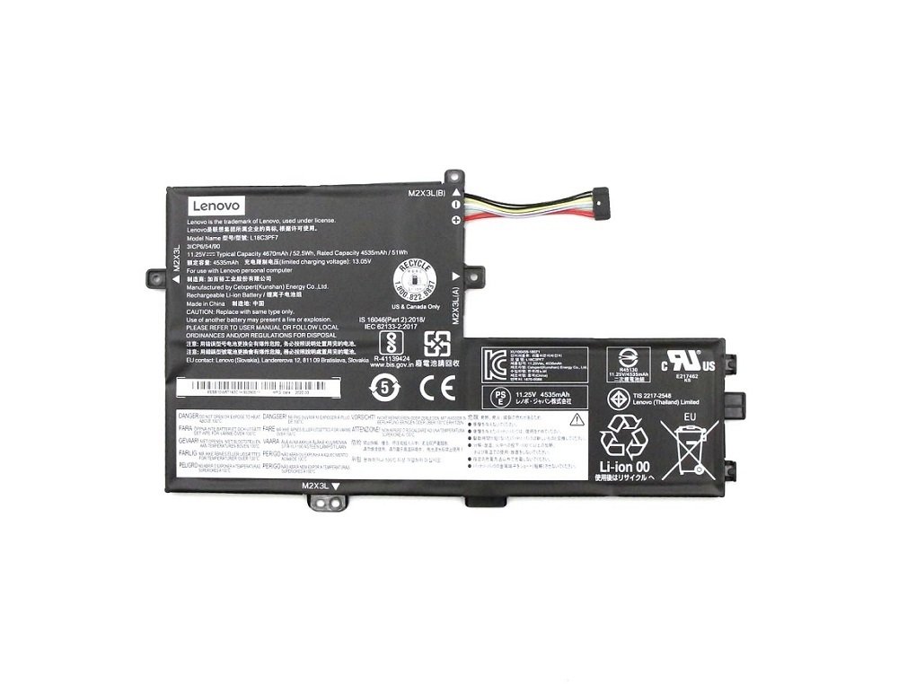 Orijinal Lenovo ideapad 5B10W67195 5B10W67217 5B10T09094 Notebook Batarya Pil