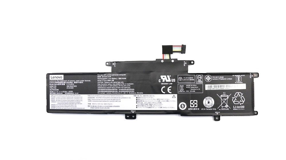 Orijinal Lenovo ThinkPad L380 L390 Notebook Batarya Laptop Pil 01AV481