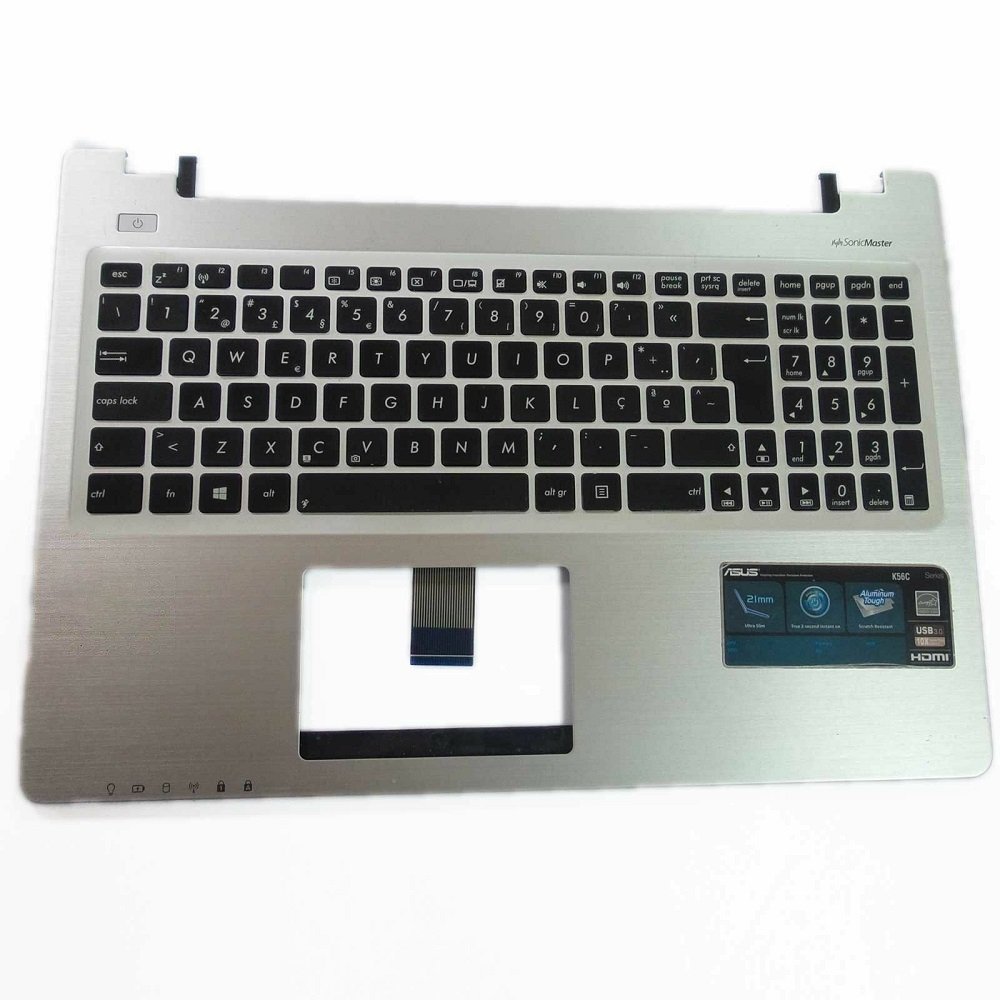 Asus K56 K56C K56CA K56CB K56CM Klavye Dahil Üst Kasa 13GN5F1AP140