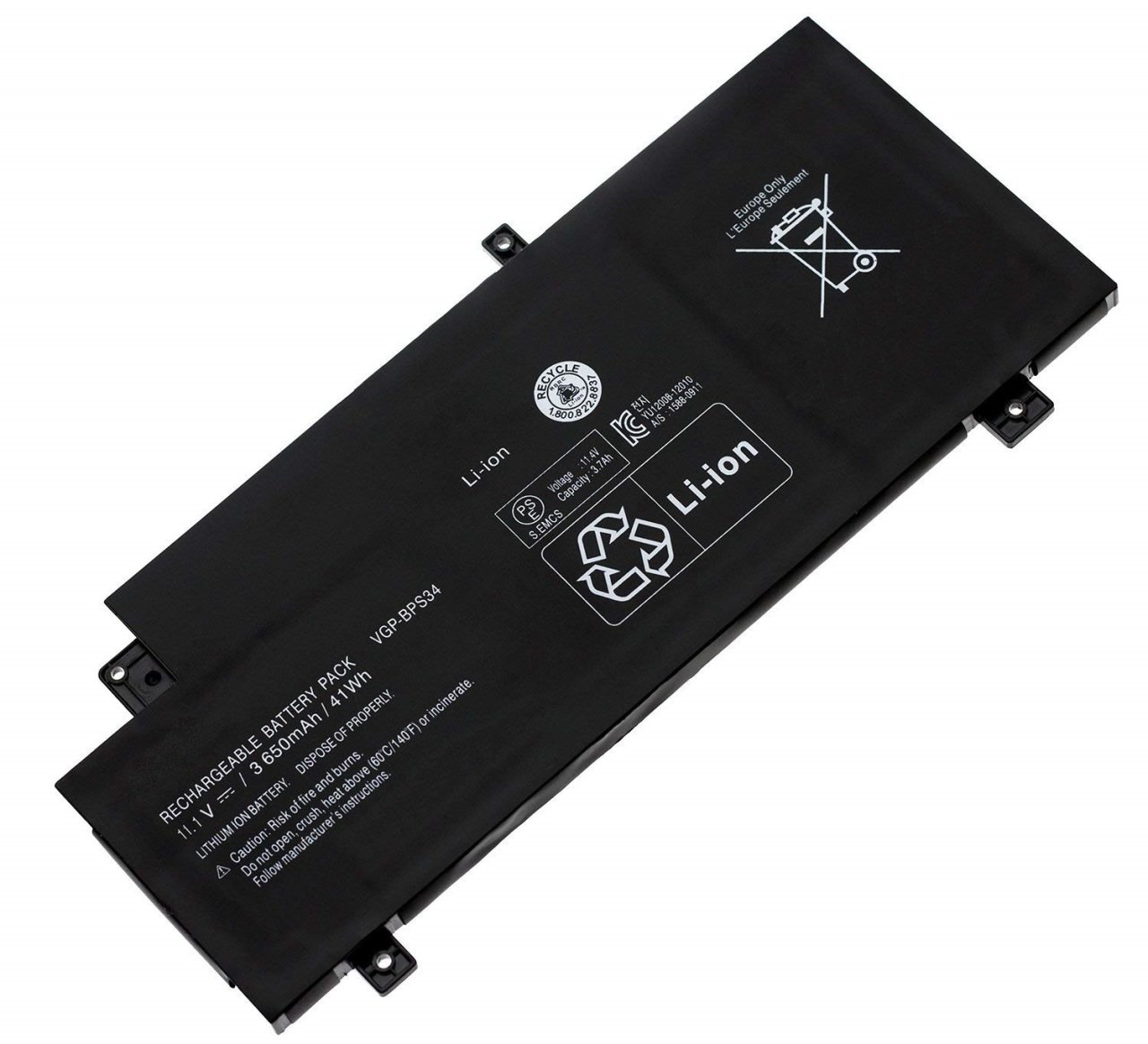 Sony Vaio VGP-BPS34 Notebook Batarya Laptop Pil