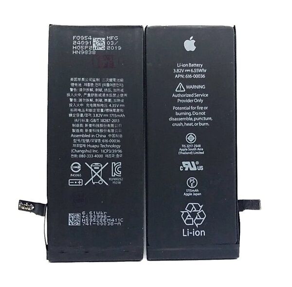 Apple Orijinal iphone A1691 A1700 3.82V 1715mAh 6.55Wh Cep Telefonu Batarya Pil