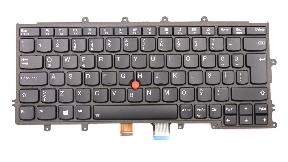 Lenovo Orijinal ThinkPad X250 20CL 20CM Notebook Türkçe Ledli Klavye Tuş Takımı
