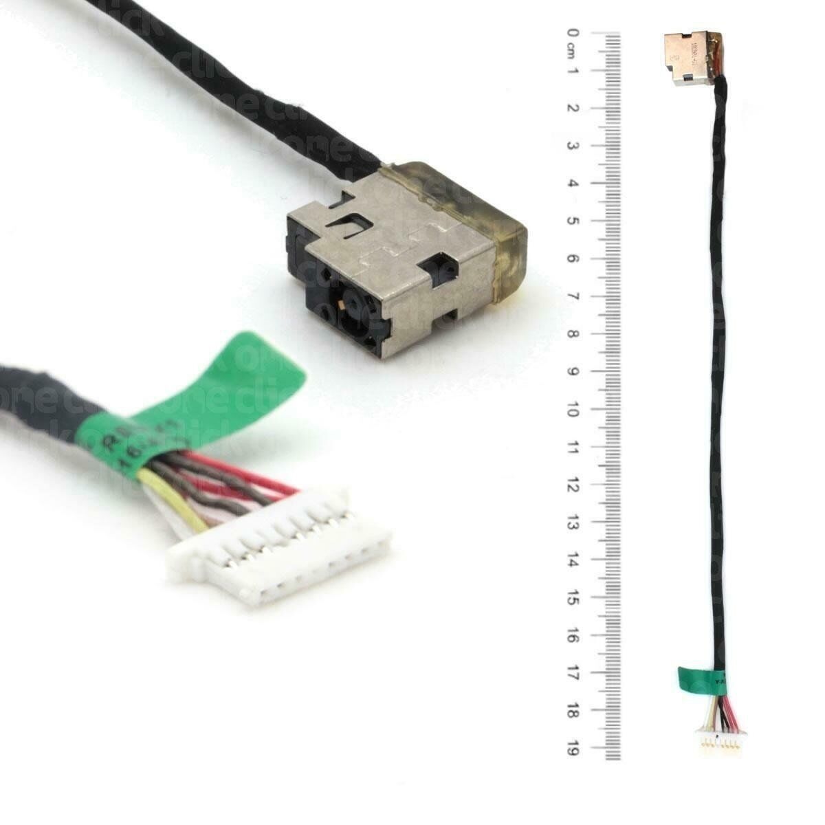 Hp Ultrabook 4.5mm x 3.0mm Dc Power Jack Dc Jack soket power dc jack soket kablolu orjınal adaptör girişi HP 799736-Y57, 799736-S57