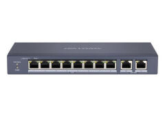 HIKVISION DS-3E0310P-E/M 8XFE+2XFE MEGABİT YÖNETİLEMEZ 65W POE SWİTCH