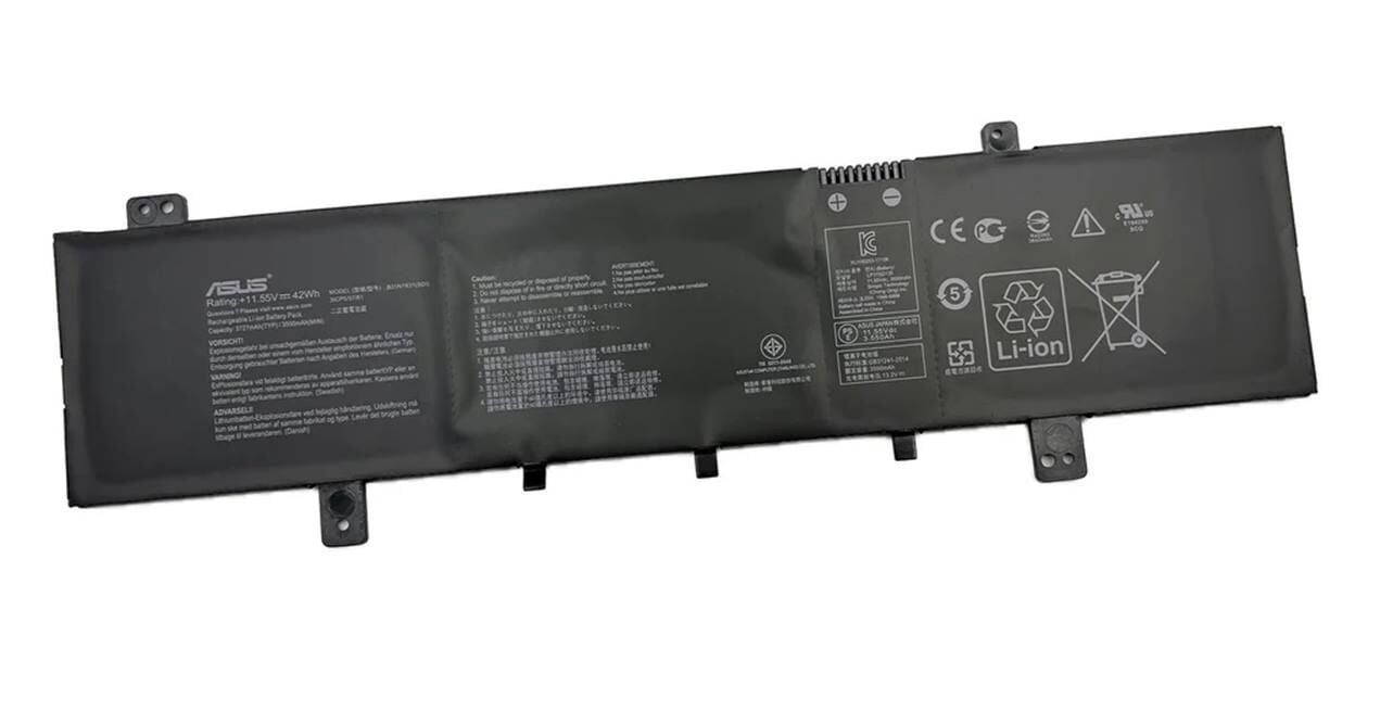 Asus Orjinal Vivobook X505 X505B X505BP X505ZA X505BA S505ZA F505ZA K505 R504 A505 B31N1631 0B200-02510200 Batarya Pil