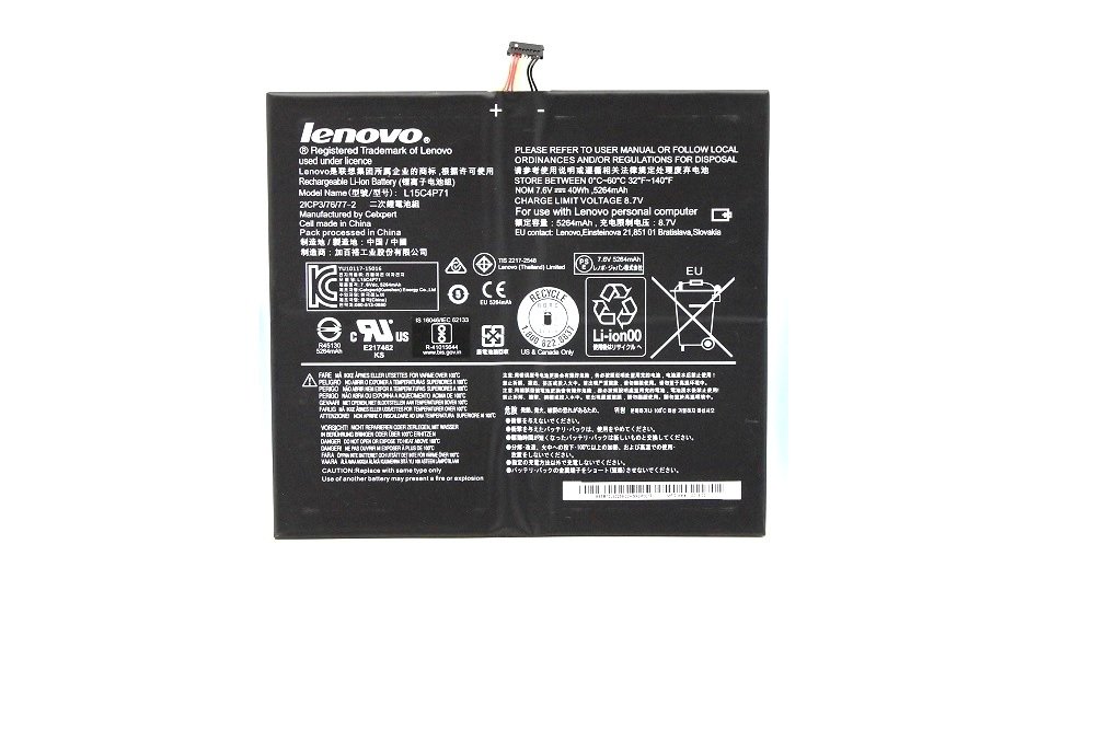 Orijinal Lenovo ideapad Miix 710-12 710-12IKB 80W1 Tablet Batarya Pil