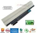 Acer Aspire beyaz 4400 mah One 522, 722, D255, D260, D270, HAPPY, PAV70, ZE7 Laptop Pili Batarya   Batarya Kodu AL10A31, AL10B31, AL10BW, AL10G31, 3ICR17/65L olan ve Acer Aspire One 522, 722, D255, D260, D270, HAPPY, PAV70, ZE7  Batarya