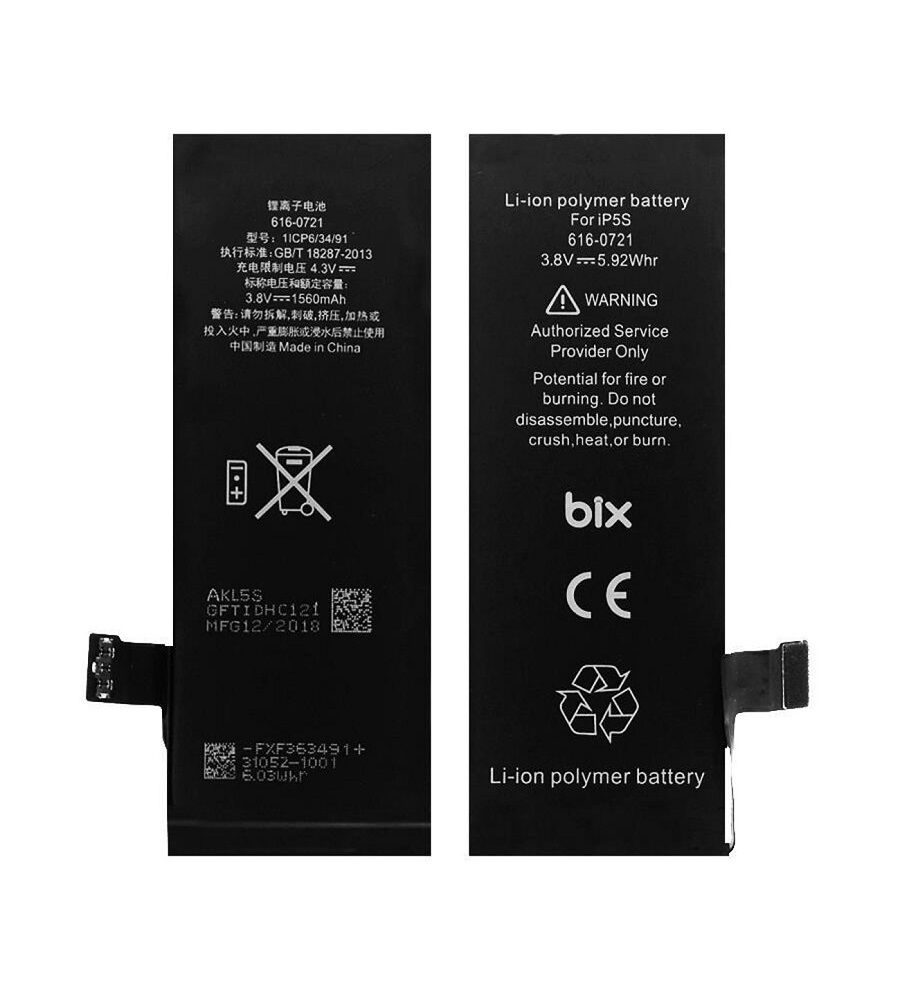 Apple Orijinal iphone 616-0721 616-0722 3.8V 1560mAh 5.92Wh Cep Telefonu Batarya Pil