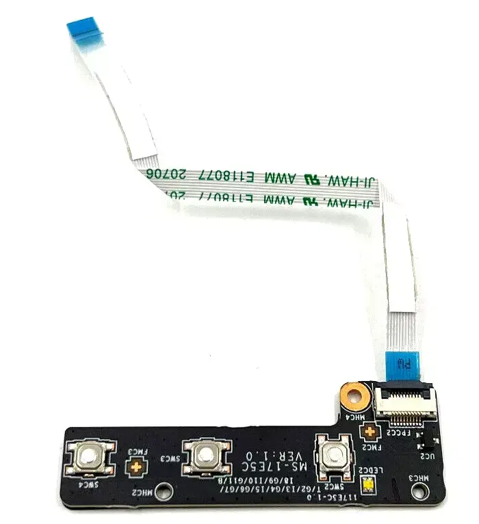 MSI GE75 17E2 Notebook Power Buton Board MS-16P7D VER 1.0