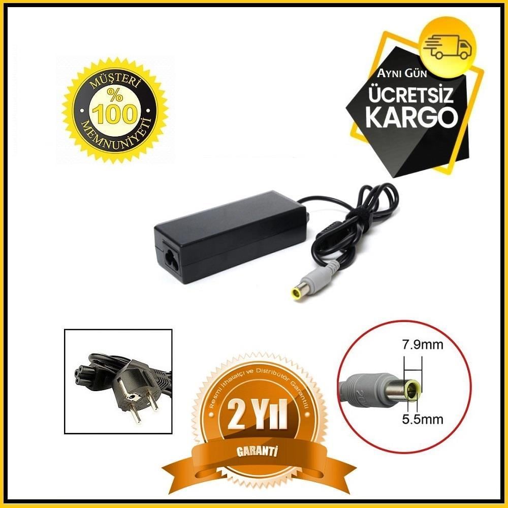 IBM LENOVO uyumlu 20V 4.5A 7.9mm 5.5mm Laptop Adaptörü