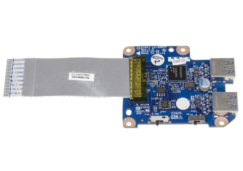 Lenovo ideapad Y570 0862 Notebook 3.0 USB Board