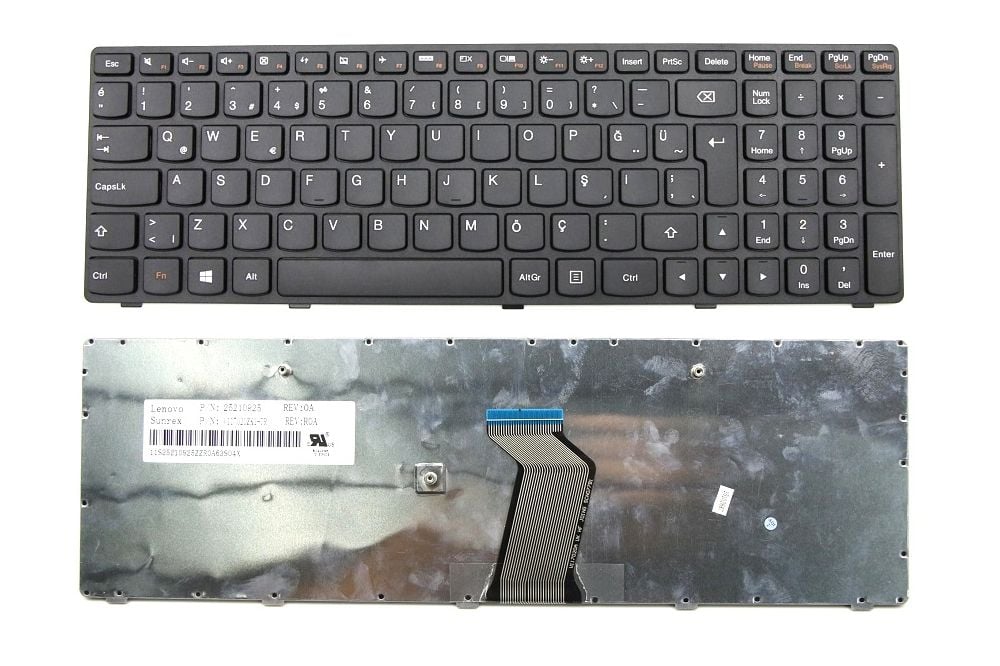 Lenovo Orijinal ideapad G500 20236 80A6 Notebook Klavye Tuş Takımı