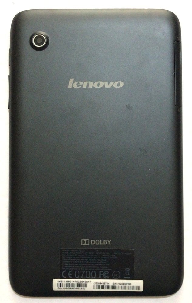 Orijinal Lenovo ideatab A7-30 A3300-H Tablet Ekran Arka Kasa Lcd Cover