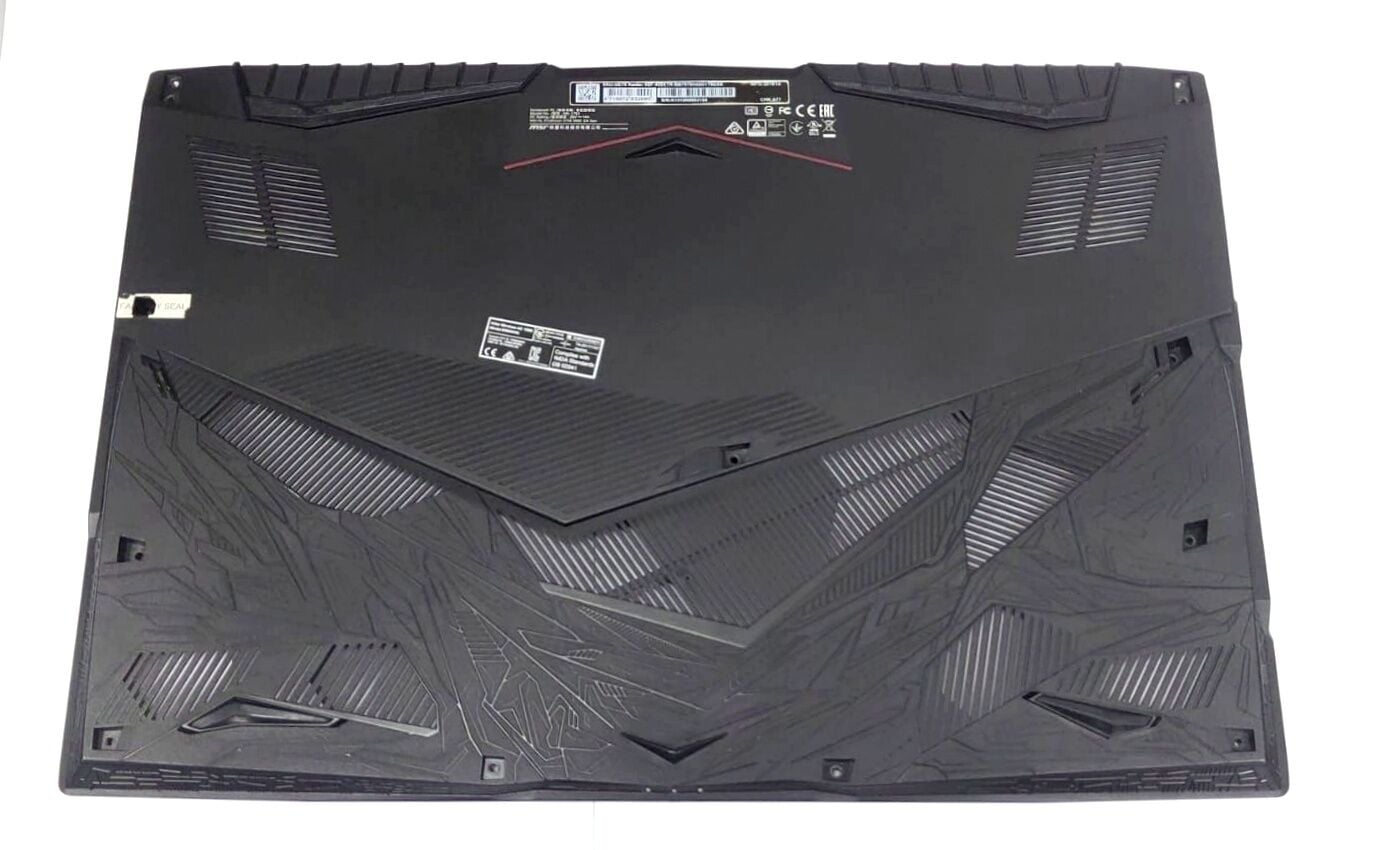 Orijinal MSI GE75 17E2 Notebook Alt Kasa Bottom Case 3077E2D212