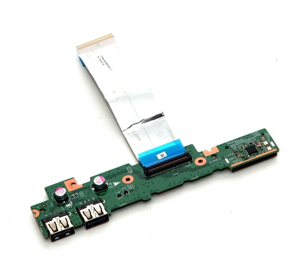 Lenovo Orijinal Flex 2-14 20405 Notebook SD Kart Okuyucu USB Port Board
