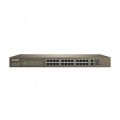 TENDA TEF1226P 24 PORT 10/100 24 PORT POE WEB YÖNETİLEBİLİR SWITCH 2GE+2SFP (410W)