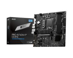 MSI PRO B760M-P DDR4 4800(OC) DDR4 HDMI DP M.2 ATX 1700p
