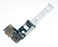 Lenovo B570E 20173 USB Ethernet Lan Port Board