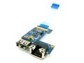 Lenovo 50.4IH10.001 USB Ethernet Lan Port Board