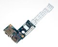 Lenovo 50.4IH10.001 USB Ethernet Lan Port Board