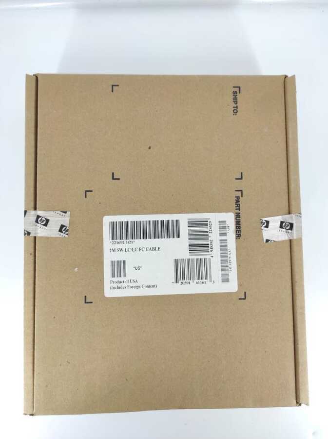 Hp CABLE FC LC/LC 2M SW MULTI-MODE 221692-B21 C7524A 191117-002