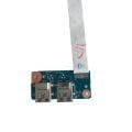 Orijinal HP Pavilion NBX0001JX00 LS-A993P 455MKK32L01 USB Port Board Kablolu