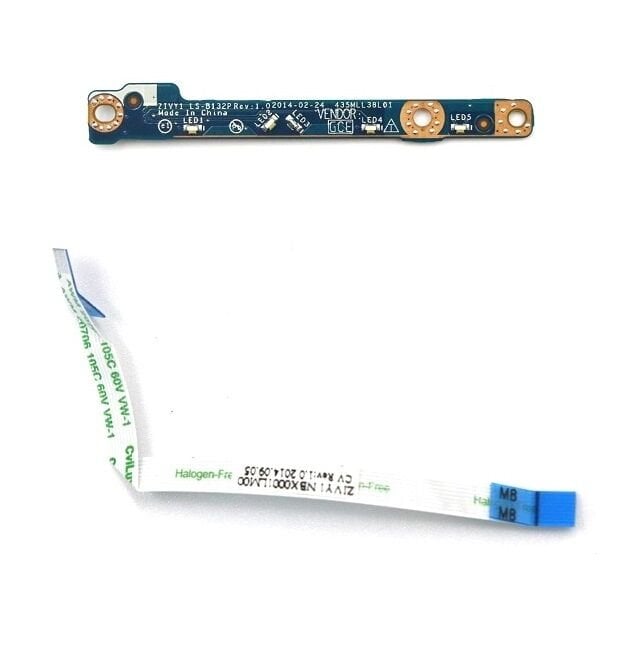 Lenovo Orijinal ideapad Y40-80 20408 20399 80FA 80FN Notebook Led Board Kablolu