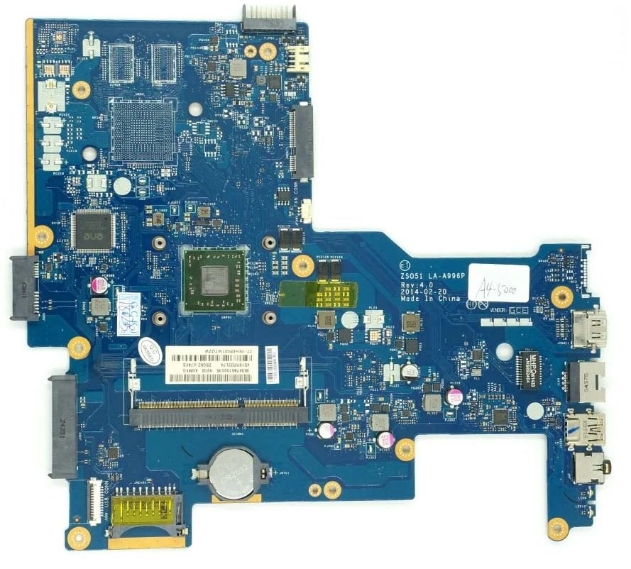 Hp Pavilion 15-G 15-H ZSO51 255 G3 AMD A4-6210 İşlemcili On Board Notebook Anakart LA-A996P