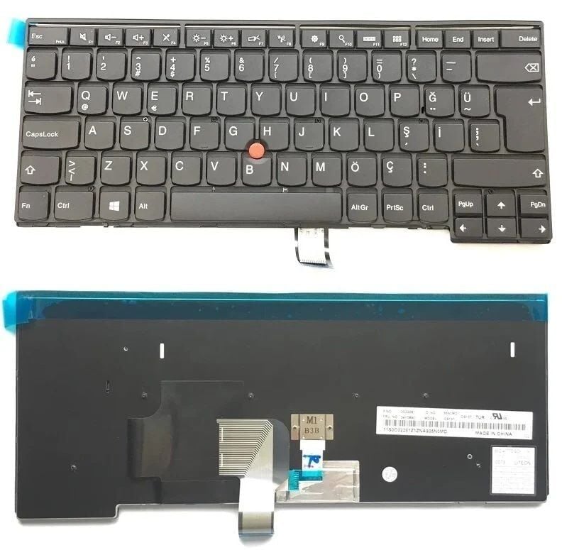 Lenovo ThinkPad T431s L440 T440 T450 T450s T440s T440p L450 T460 L460 20AS 20AR 20AW 20B7 20BW 20BU 20DS 20FM 20FV 0C02262 04Y0871 CS13T-TUR 0C02292 852-41776-28A Klavye tuş takım