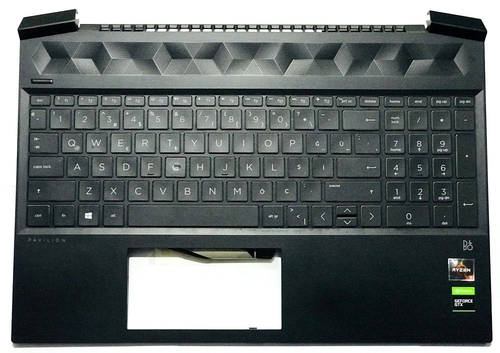 HP Pavilion Gaming 16T-A 16T-A000 Klavye Dahil Üst Kasa 46G3JTATP2A