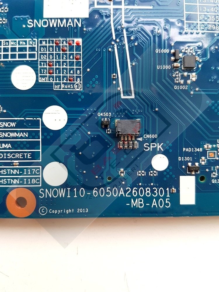 HP 6050A2608301-MB-A05-2 i5-4200U Anakart: Doğru Parça Seçimi anakart görsel 2