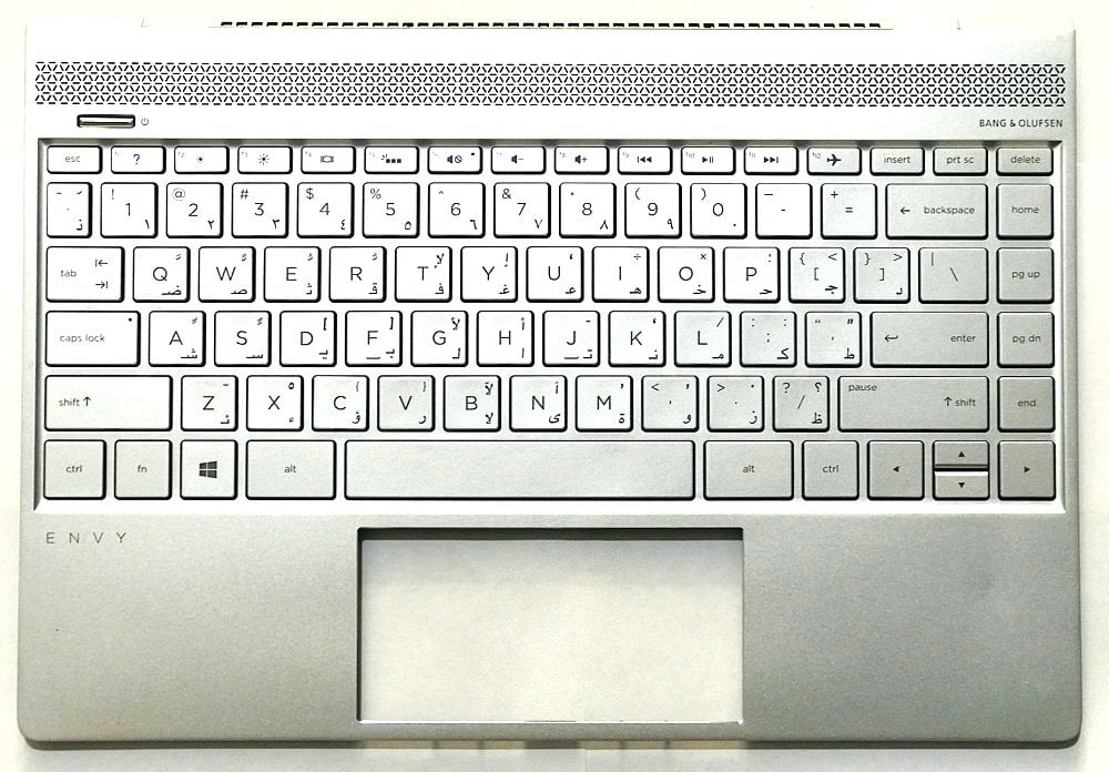 HP ENVY 13-AD 13-AD100NT Klavye Dahil Üst Kasa 6070B1166701