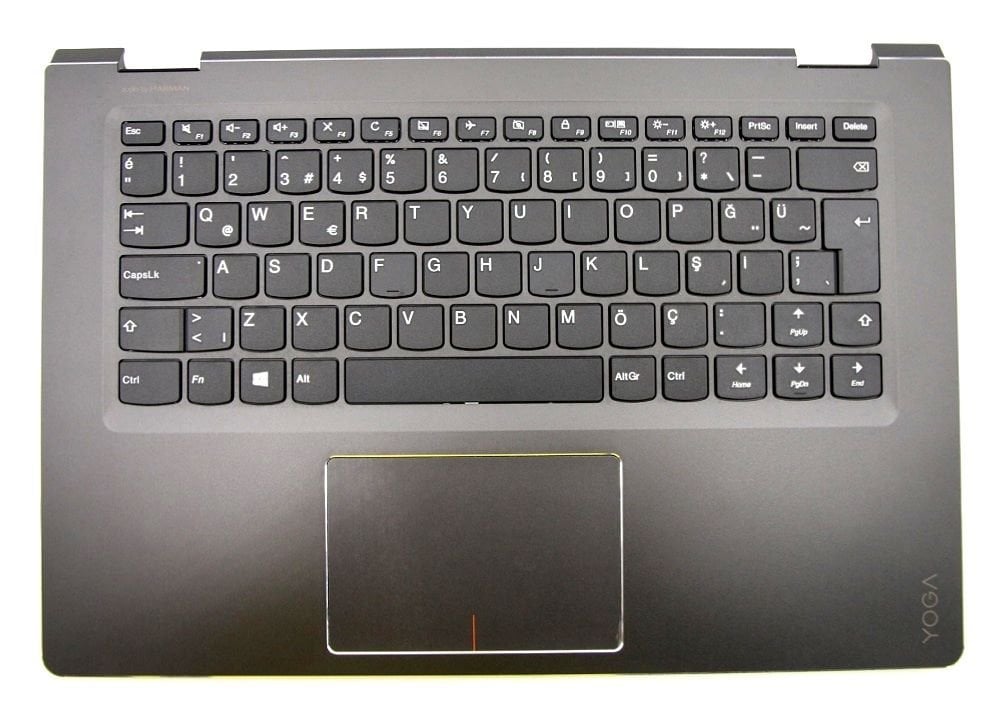 Lenovo Orijinal Yoga 510-14ISK 80S7 Notebook Ledsiz Klavye Dahil Üst Kasa