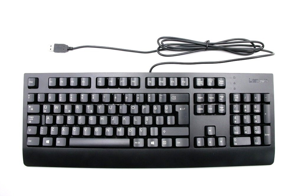 Orijinal Lenovo ThinkStation P340 30DJ 30DL Workstation Kablolu Klavye