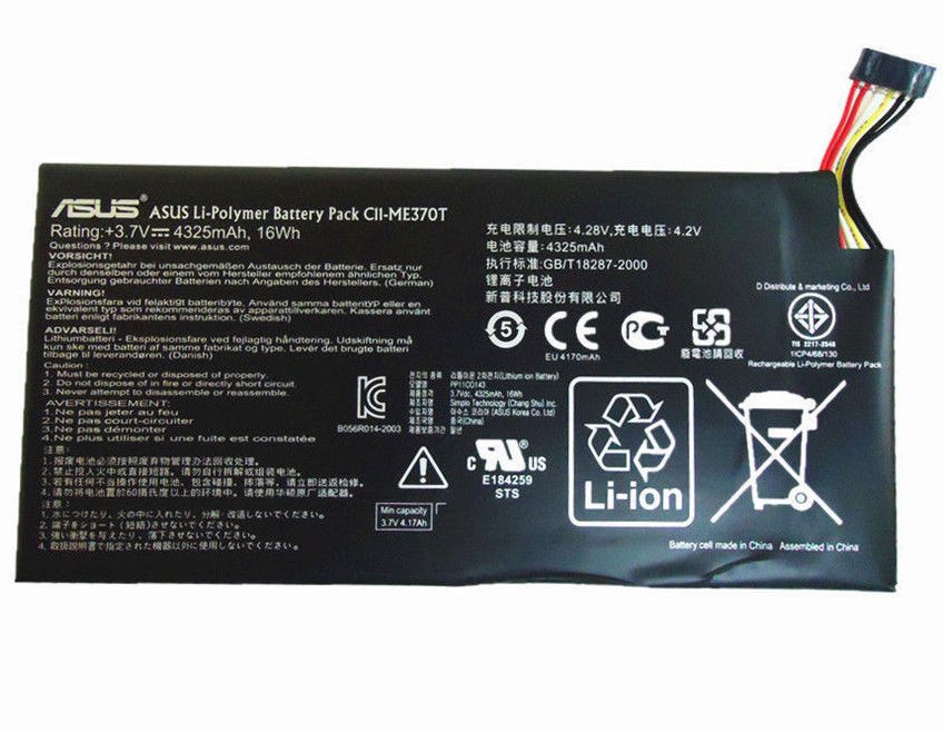 Orijinal Asus Google Nexus 7 Batarya Pil C11-ME370T
