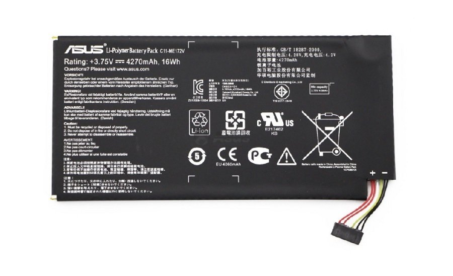 Orijinal Asus Memo Pad ME172V Batarya Pil C11-ME172V