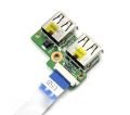Orijinal HP Compaq Presario CQ61 CQ71 Notebook USB Board Kablolu
