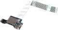 Lenovo Orijinal ideapad NS-A332 Notebook Audio Jack SD Kart Port Board