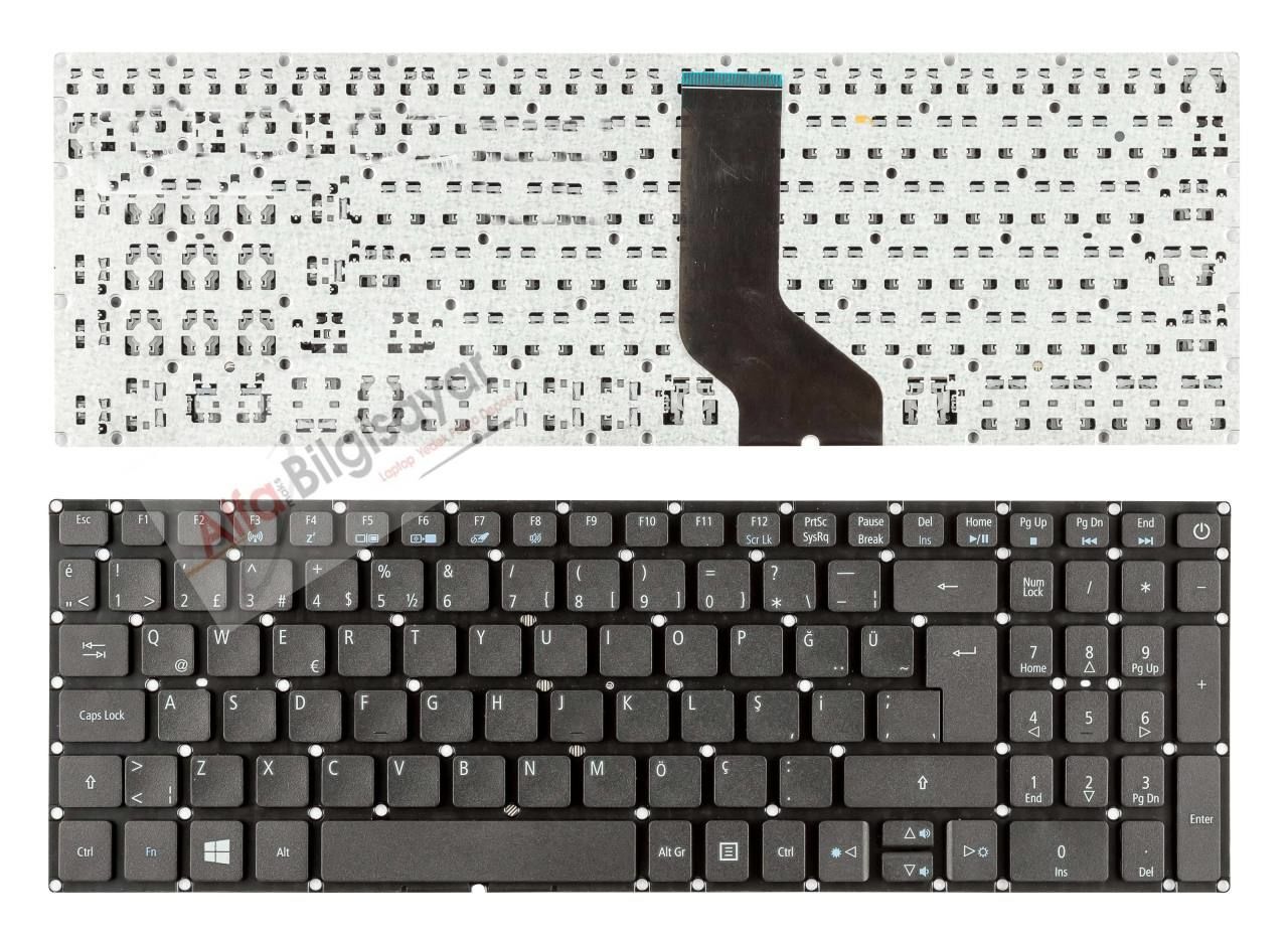 Acer Aspire 3 N17c4 N17q1 N17q2 N17q3 A315-21 A315-21g A315-31 A315-32 A315-33 A315-41 A315-41g A315-51 A315-52 A315-53 A315-57 A315-58 A315-66 A315-68 A315-72 A515-41g A515-51 A515-51g A517-51 A615-51 A715-71 A715-72 A715-72G A715-71G Klavye Tuş Takımı