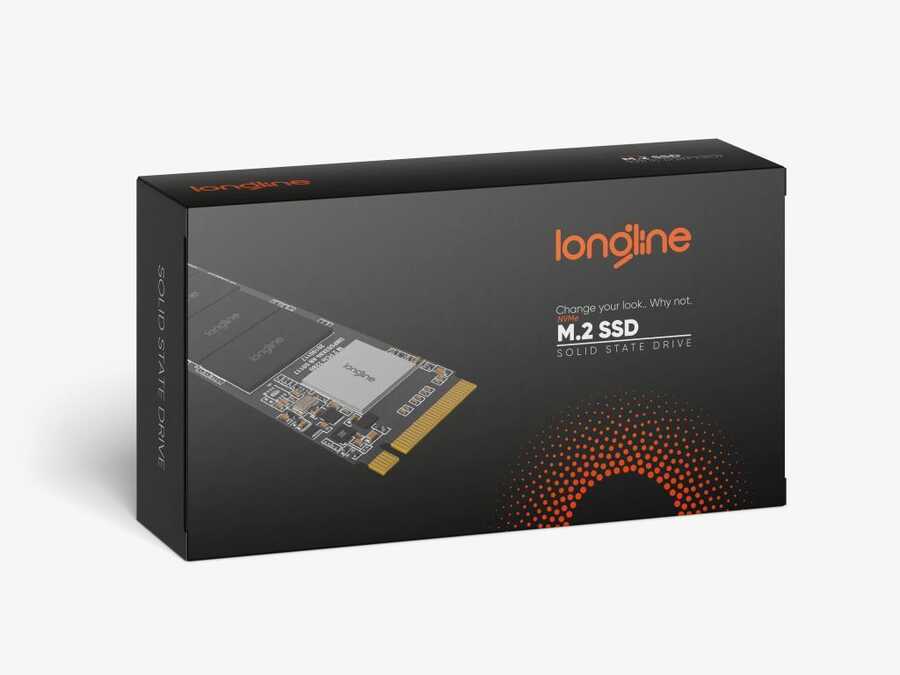 Longline 1TB NVMe M.2 Sata SSD 2500/1700MB/s LNG2500NV/1TB