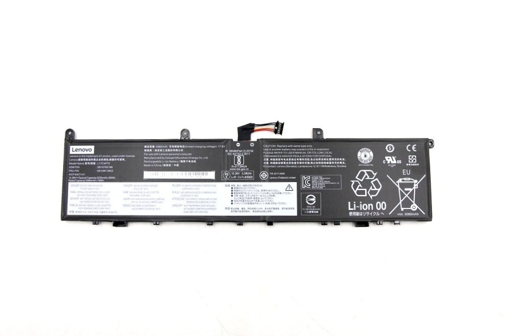 Orijinal Lenovo ThinkPad 20QT 20QU 20QV 20QW Notebook Batarya Laptop Pil