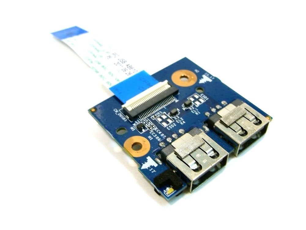 Orijinal HP Pavilion 50.4RI02.011 48.4RH05.021 USB Port Board Kablolu