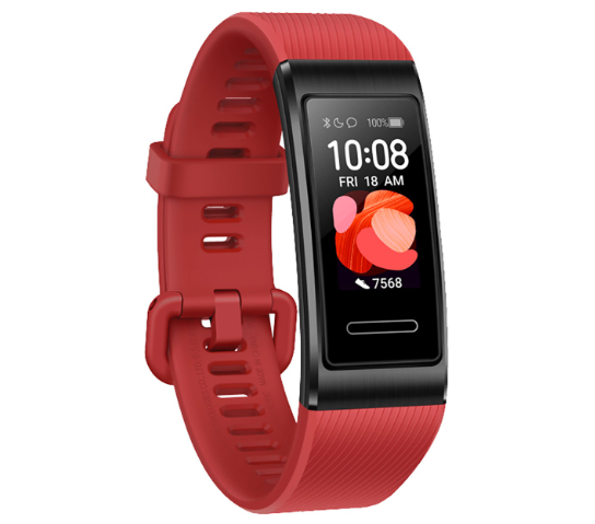 Huawei Band 4 Pro Kırmızı- Akıllı Bileklik TER-B19S