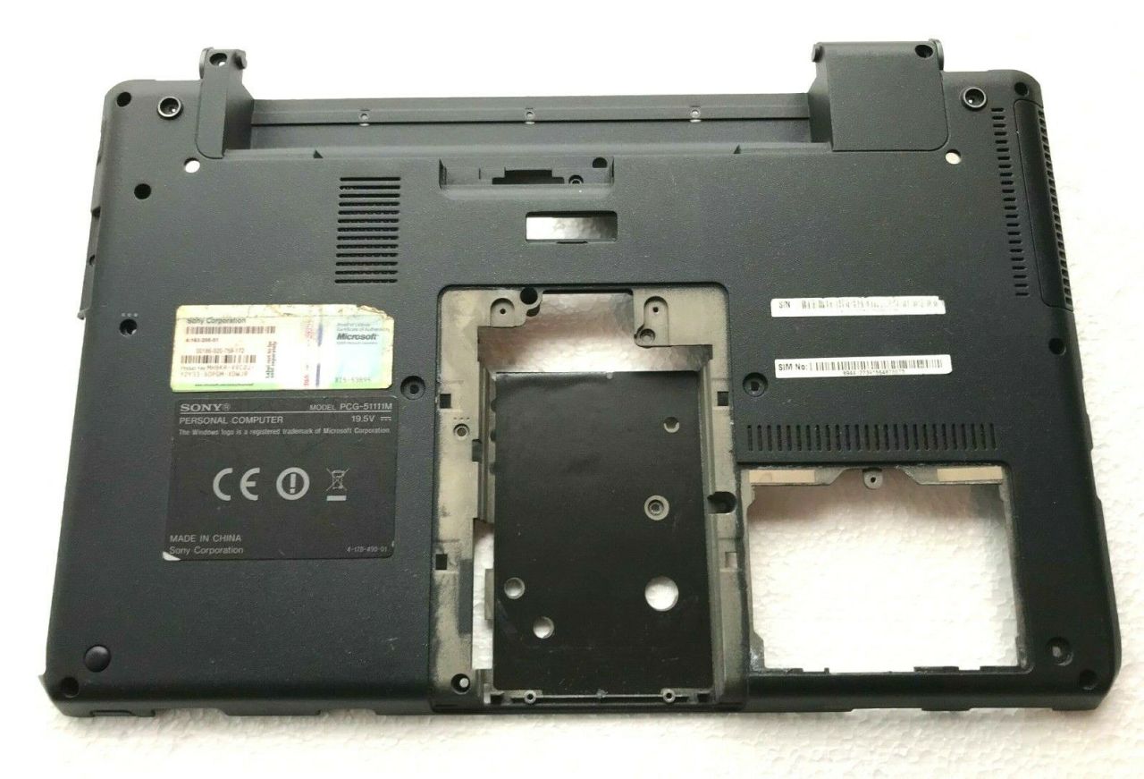 Sony Vaio VPCS1 VPC-S1 PCG-51113M PCG-51513M Alt Kasa Bottom Case 4VGD3BH00D0
